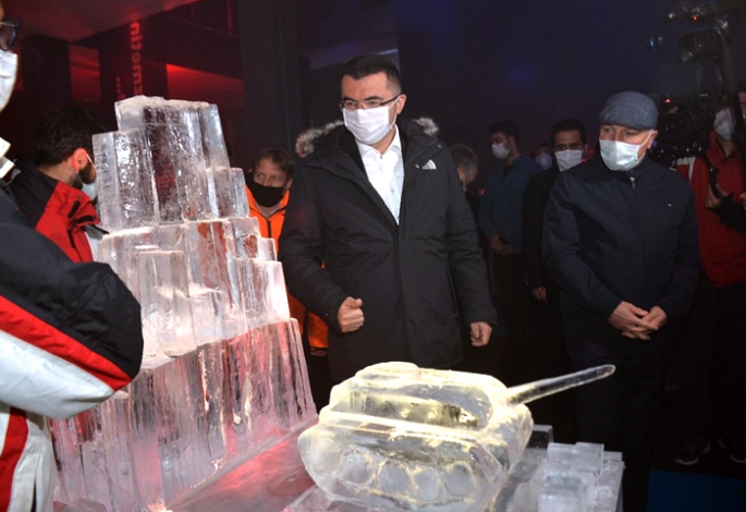 Türkiye’nin Tek Buz Müzesi açıldı