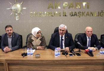 AK Parti Erzurum İl Başkanlığından Özkoç’a sert tepki