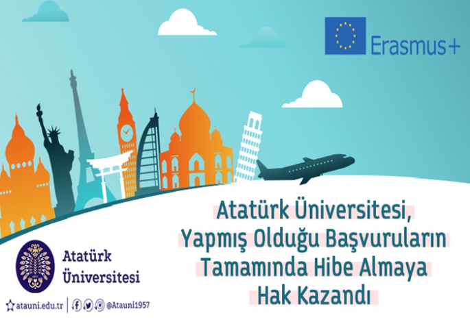 Atatürk Üniversitesi hibe almaya hak kazandı