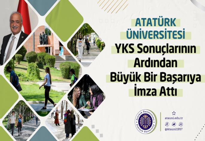 Atatürk Üniversitesi’nden  büyük başarı