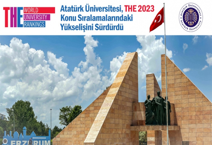 Atatürk Üniversitesi  yükselişini sürdürdü