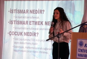 “Çocuk istismarının önüne eğitimle geçilir”