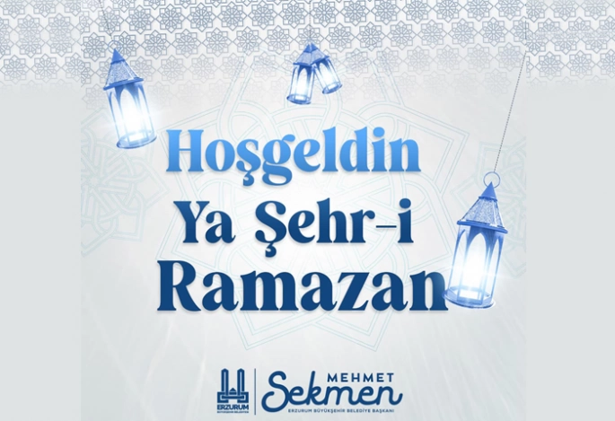 Başkan Sekmen’den Ramazan Ayı Mesajı