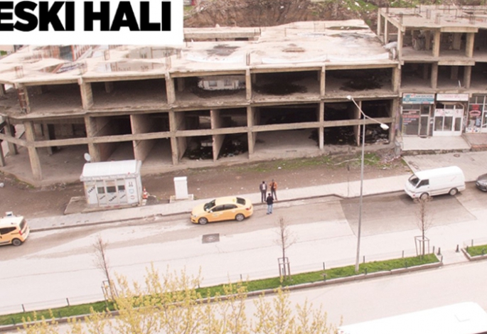 Bosna Caddesi’ndeki metruk yapılar yıkıldı