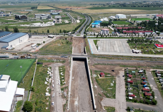 Dev ulaşım projesinde sona gelindi