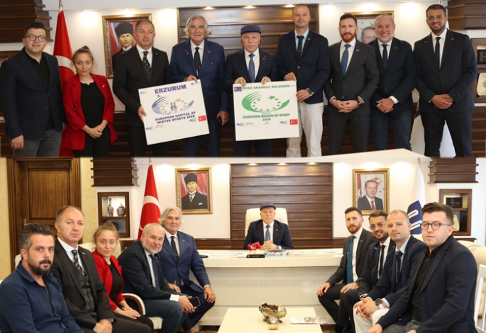 Erzurum 2025 Avrupa kış sporları başkenti seçildi