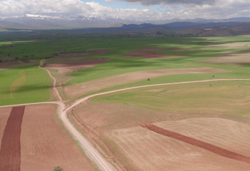 Erzurum'da arazi toplulaştırma çalışmaları devam ediyor