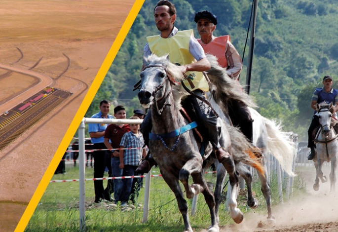 Erzurum’da Rahvan At yarışları heyecanı