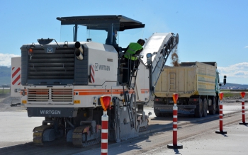 Erzurum Havalimanı’nda çalışmalar yeniden başladı