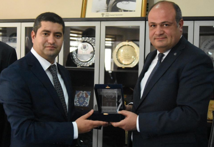 ETSO Nahçıvan Ekonomi Bakanı Aliyev’i ağırladı