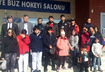 İranlı Buz Hokeyciler Erzurum’dan memnun ayrıldı