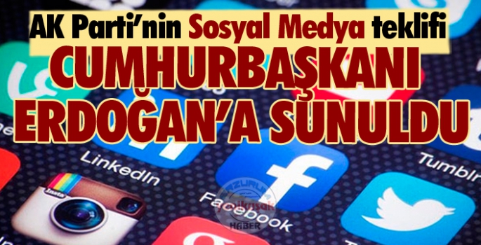 İşte AK Parti’den, 11 maddelik ’sosyal medya’ teklifi