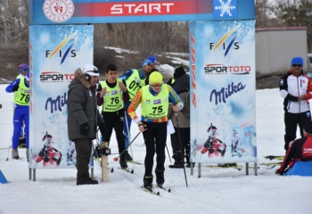 ANALİG kayak yarışları başladı