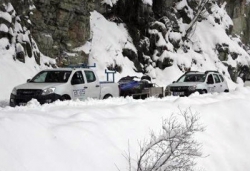 Aras EDAŞ ekipleri 3 nüfuslu köye 8 saatte ulaşabildi