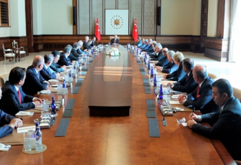 Cumhurbaşkanı Erdoğan’a Erzurum sunumu