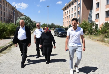 Erzurum'da yurtlar onarıma alındı