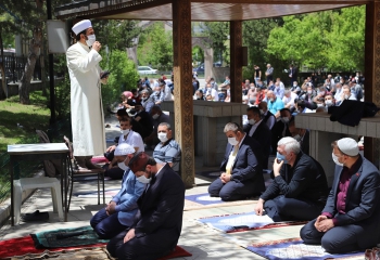 Palandökenliler Cuma coşkusunu paylaştı